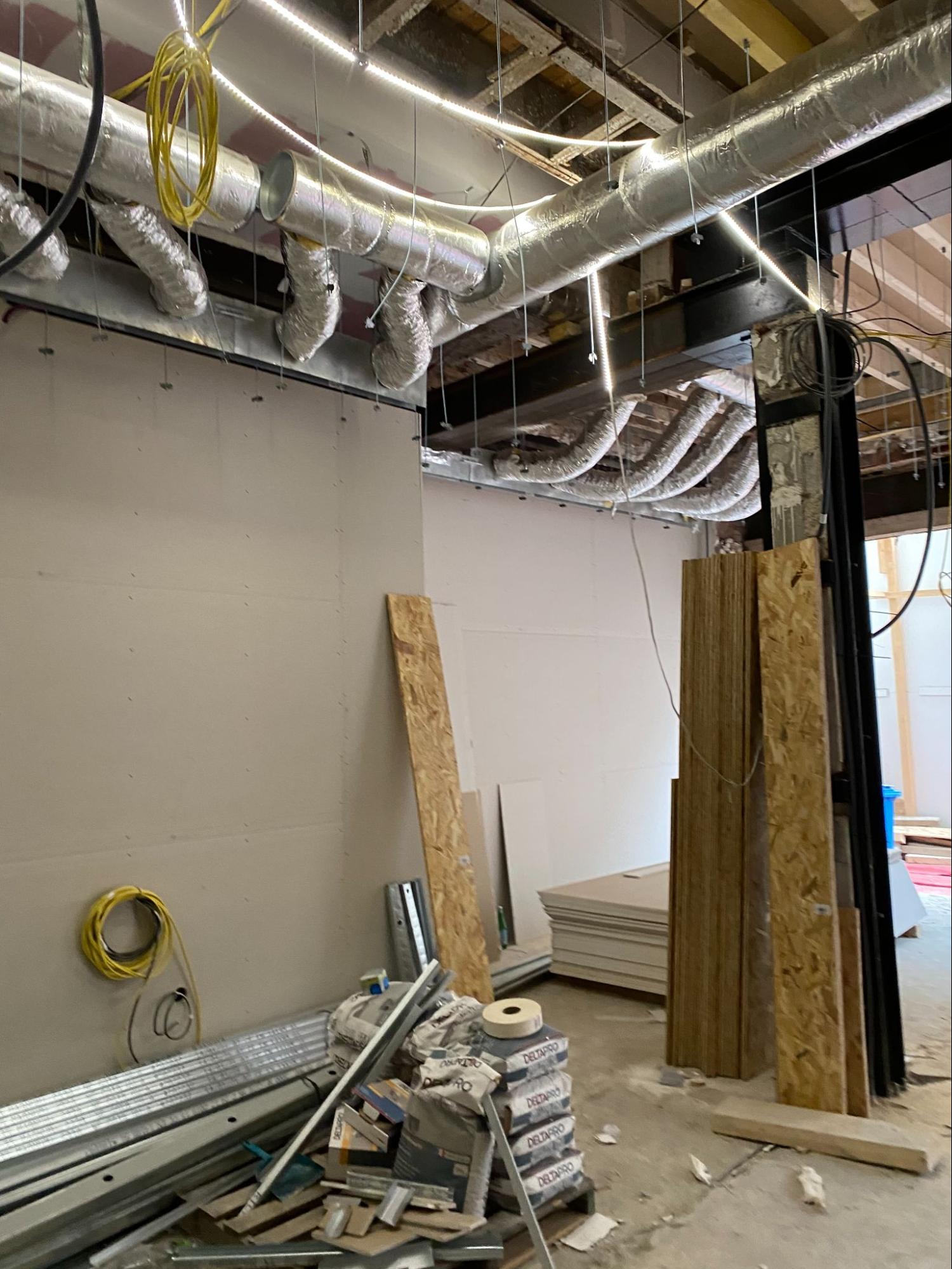 Installation de climatisation gainable